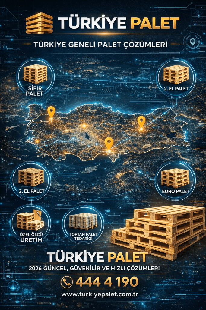 İstanbul Palet Firmaları 2026 | Ahşap Palet, Hızlı Tedarik ve Doğru Firma Seçimi